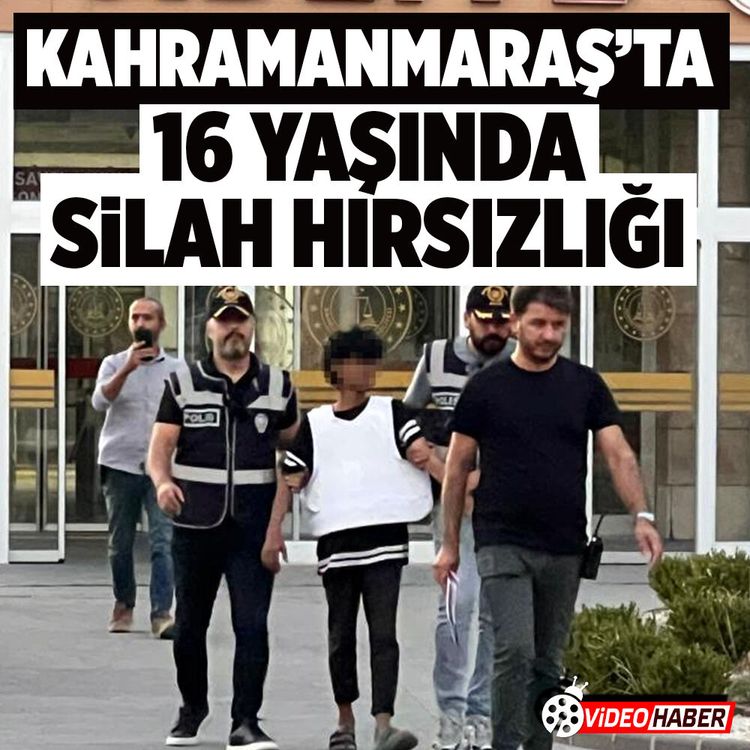 Kahramanmaraş'ta poligondan silah çalan 16 yaşındaki çocuğa ağır ceza!