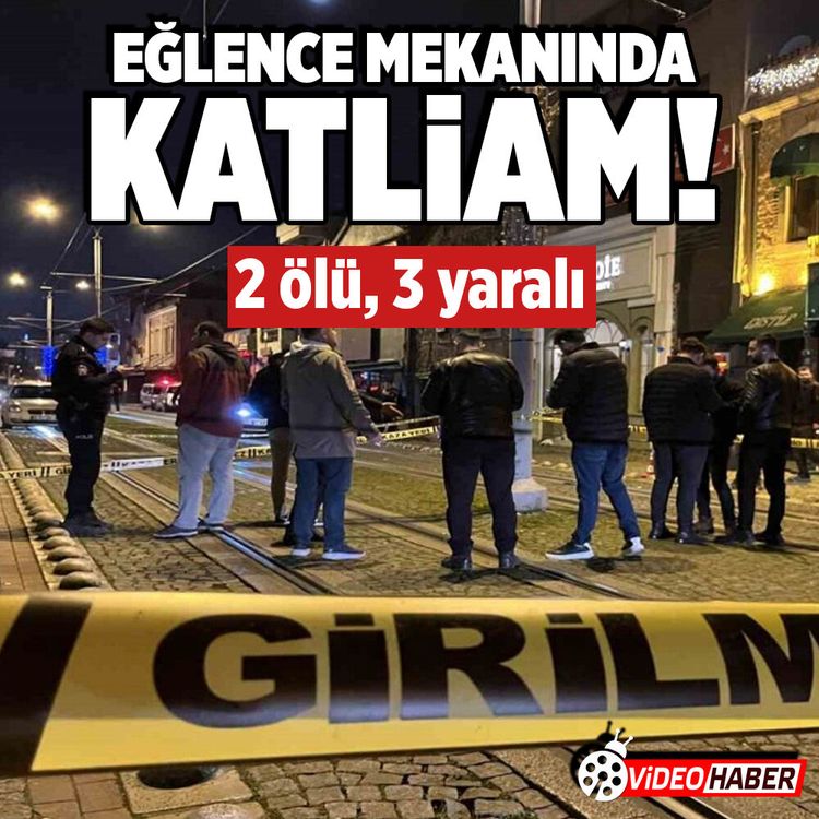 Kocaeli’de eğlence mekanına silahlı saldırı: 2 ölü, 3 yaralı