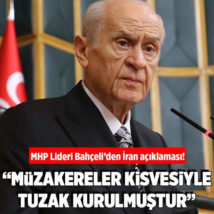 MHP Lideri Bahçeli'den İran açıklaması! "Müzakereler kisvesiyle tuzak kurulmuştu"