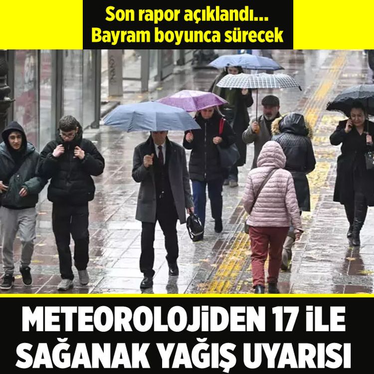 Meteoroloji Kahramanmaraş dahil 20 kent için alarm verdi