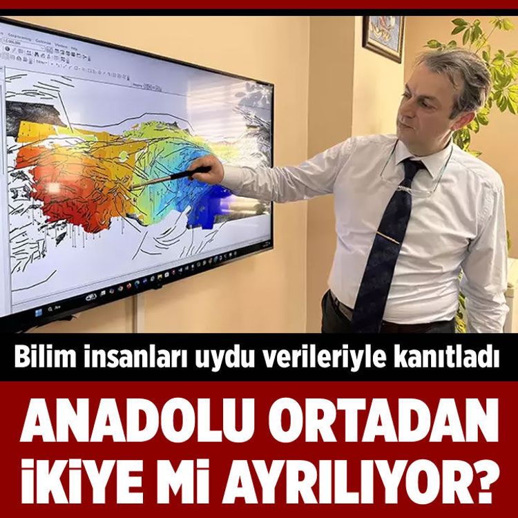 Anadolu ortadan ikiye mi ayrılıyor?