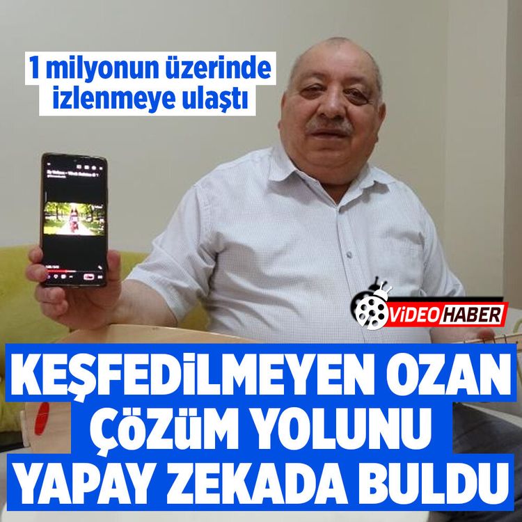Sivaslı halk ozanının yapay zeka kullanarak milyonlara ulaştı!