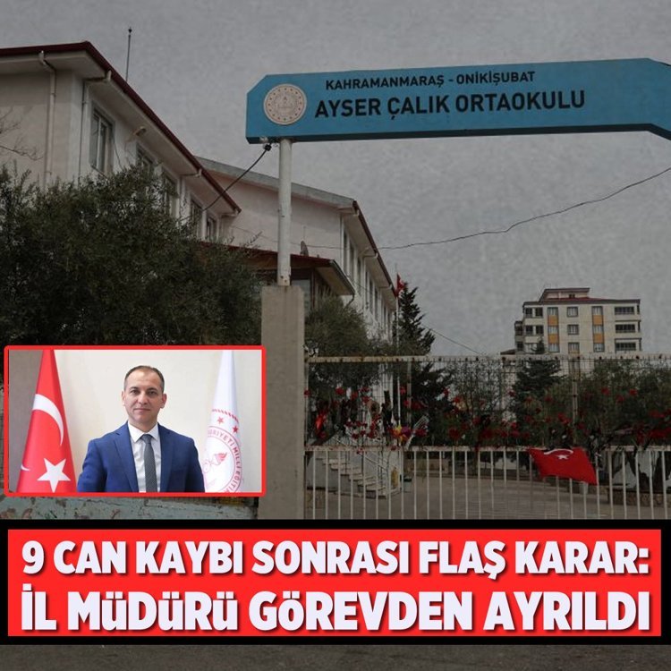 9 can kaybı sonrası flaş karar: İl Müdürü görevden ayrıldı
