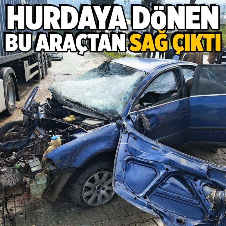 Kahramanmaraş'ta trafik kazası: 1 yaralı