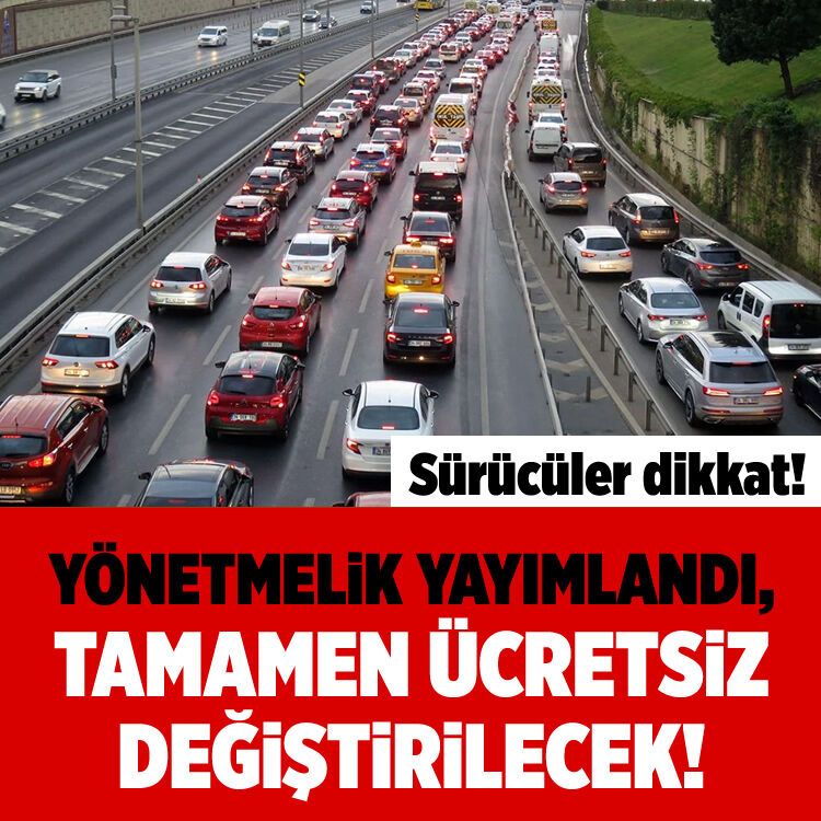 APP plakayı şoförler odası ücretsiz değiştirecek!