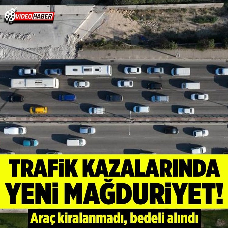 Trafik kazalarında araç mahrumiyet bedeli tartışması