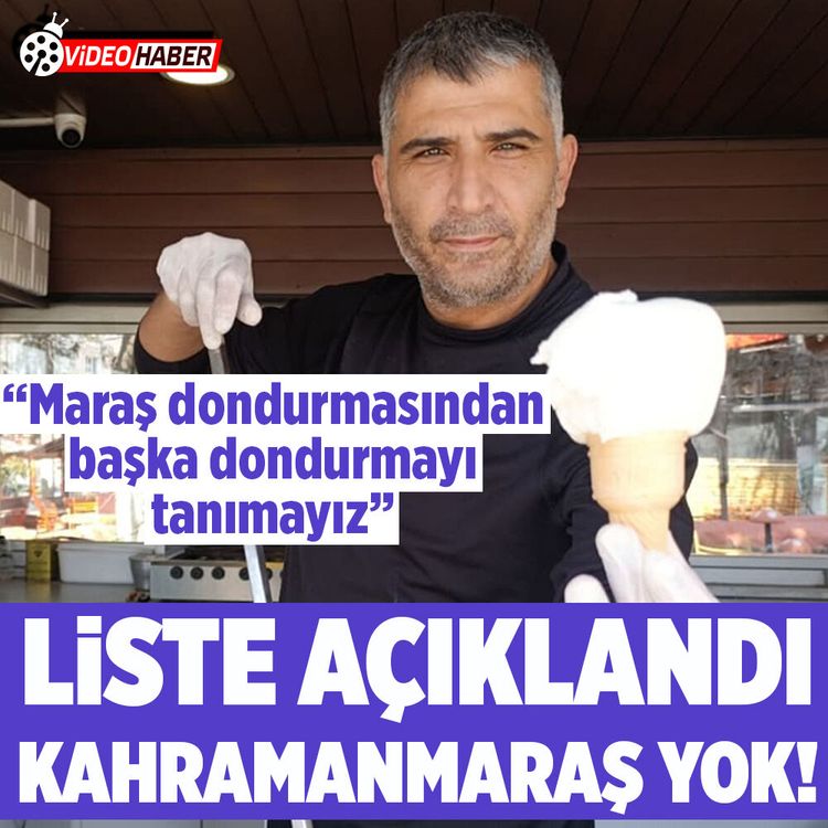 TasteAtlas listeyi yayınladı! Kahramanmaraş dondurması yok