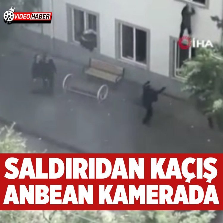 Silahlı saldırının yaşandığı okulda öğrenciler pencereden böyle atladı!