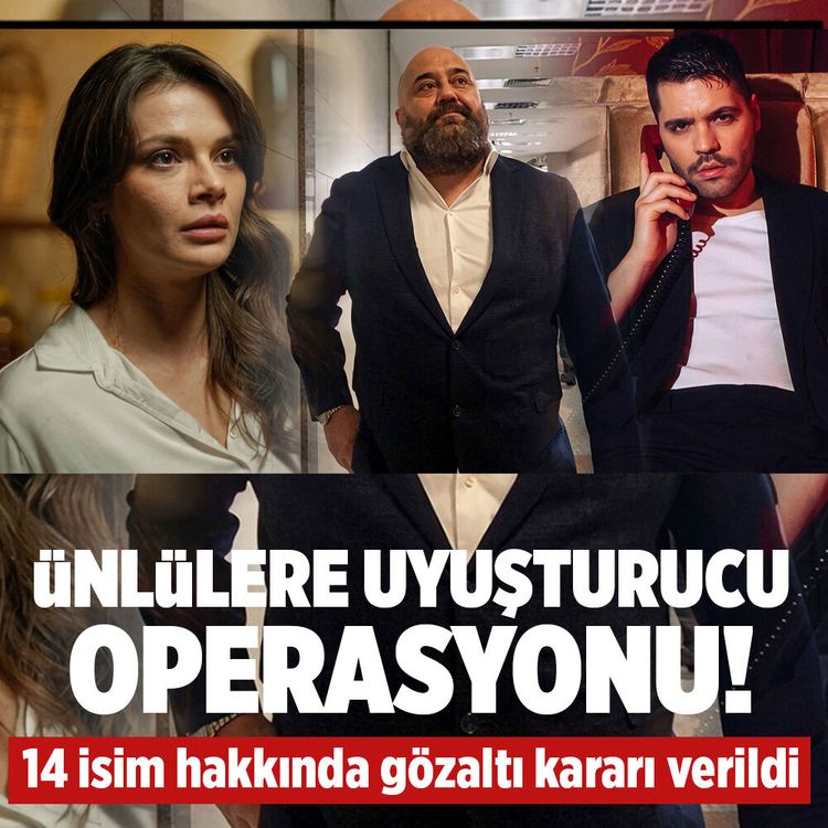 Ünlülere uyuşturucu operasyonunda yeni gelişme!