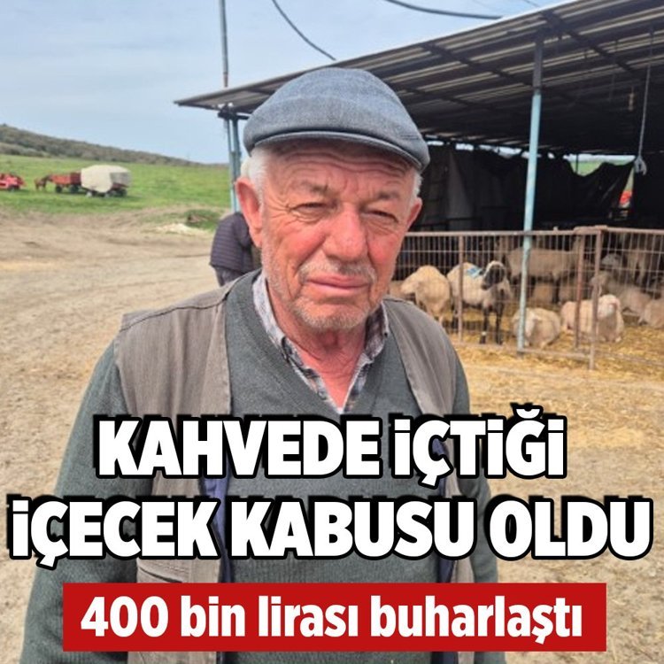 İstanbul'da khvede içtiği içecek kabusu oldu! 400 bin lirası buharlaştı