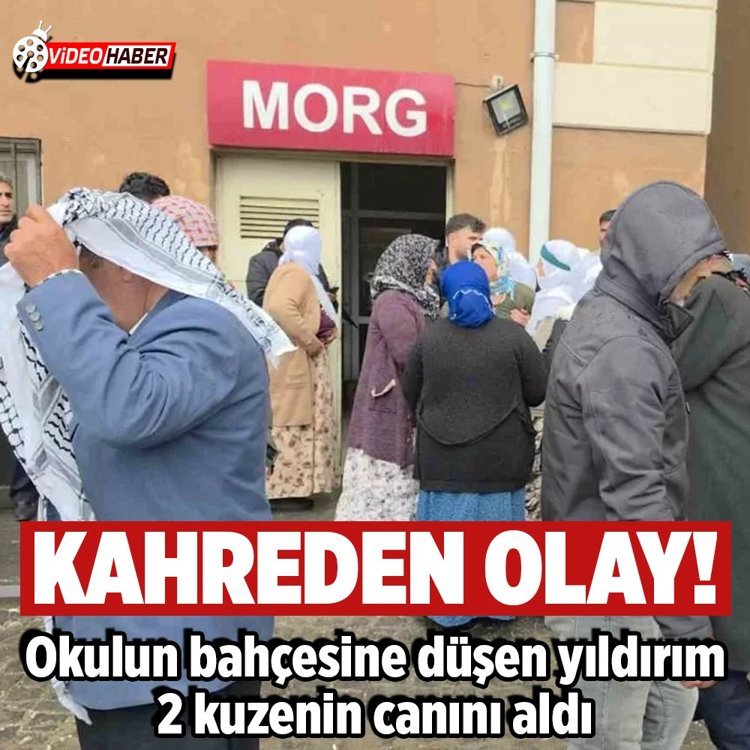 Diyarbakır’da yıldırım çarpması sonucu 2 kuzen hayatını kaybetti