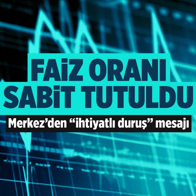 Merkez Bankası faizi değiştirmedi, yüzde 37’de sabit bıraktı