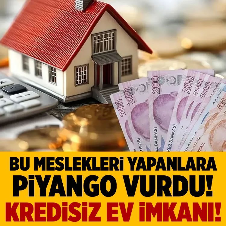 Memur ve sağlık çalışanlarına banka kredisi olmadan ev edinme imkanı geliyor