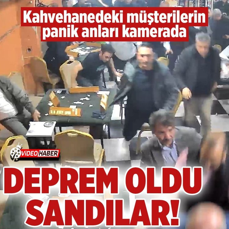 İstanbul'da otomobilden çıkan yüksek ses camları titretti kahvehanedekiler deprem korkusu yaşadı