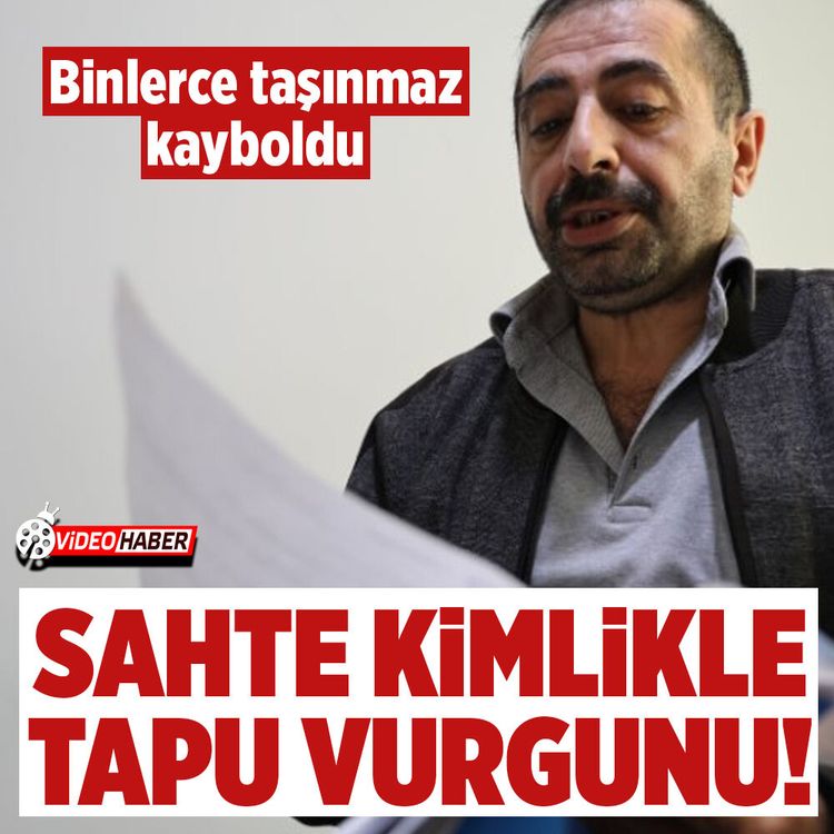 Elazığ’da sahte kimlikle tapu vurgunu iddiası! Binlerce taşınmaz kayboldu