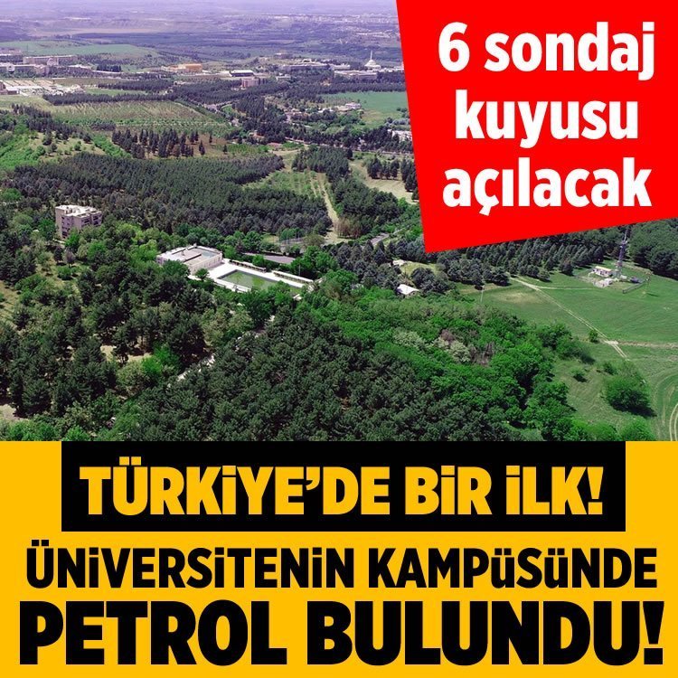 Dicle Üniversitesi'nin kampüsünde petrol bulundu! 6 sondaj kuyusu açılacak