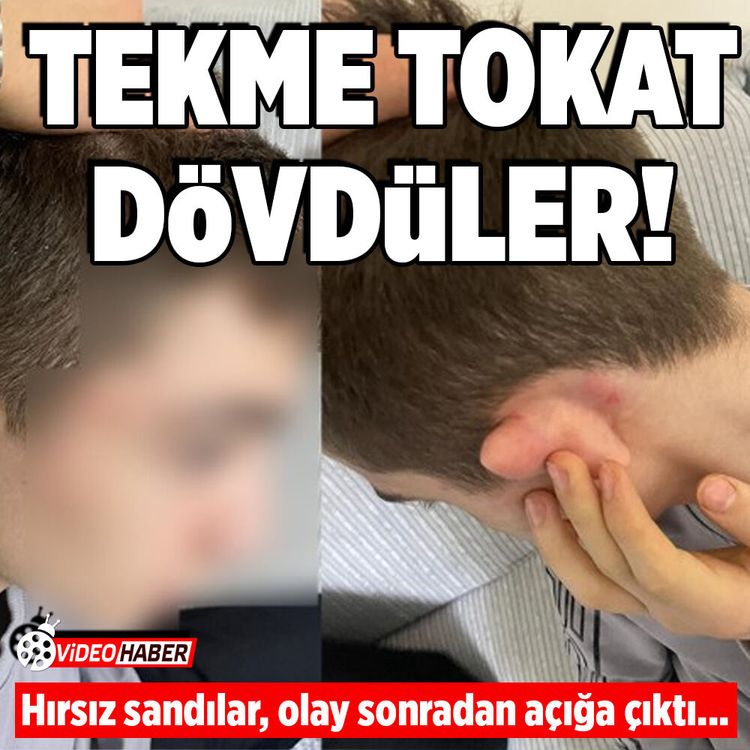 İstanbul'da hırsızlık yaptığını sanıp 14 yaşındaki çocuğu darp ettiler!