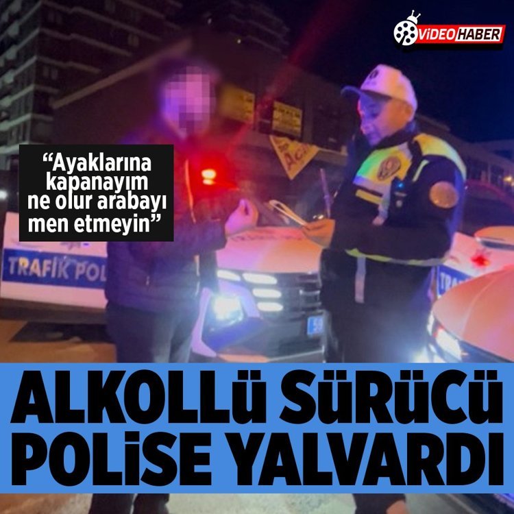 Tekirdağ’da alkollü sürücüden ilginç yalvarış: “Ehliyeti alın, arabaya dokunmayın!”