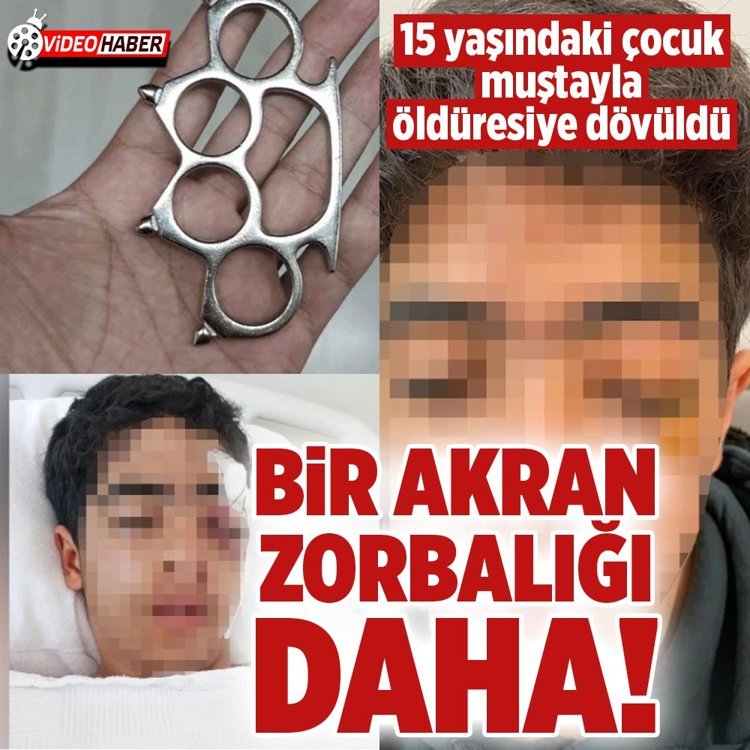 İstanbul'da 15 yaşındaki çocuk muştayla öldüresiye dövüldü