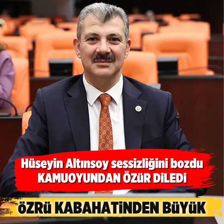 Hüseyin Altınsoy sessizliğini bozdu: Kamuoyundan özür diledi