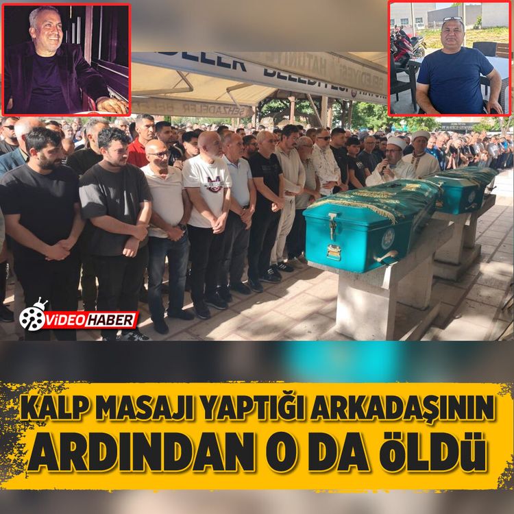 Kalp masajı yaptığı arkadaşının ardından o da öldü