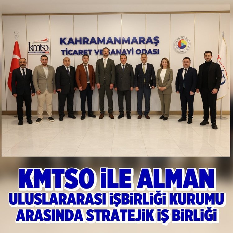 KMTSO ile Alman uluslararası işbirliği kurumu arasında stratejik iş birliği