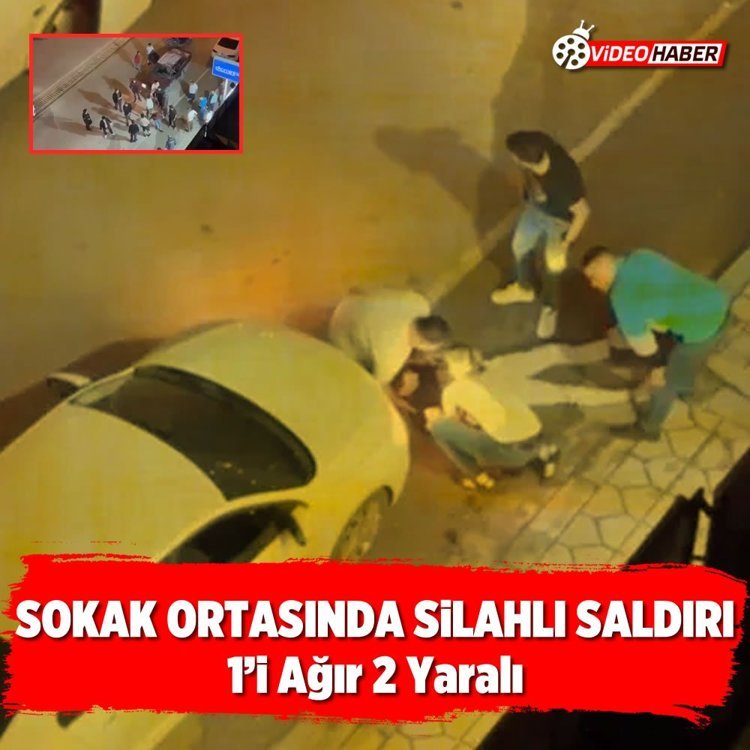 Osmaniye’de sokak ortasında silahlı saldırı: 1’i ağır 2 yaralı