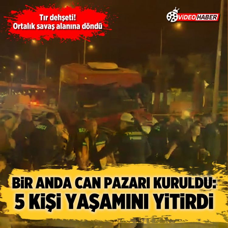 Bir anda can pazarı kuruldu: 5 kişi yaşamını yitirdi