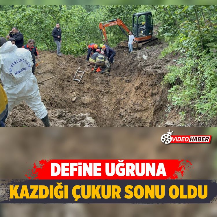 Define uğruna kazdığı çukur sonu oldu