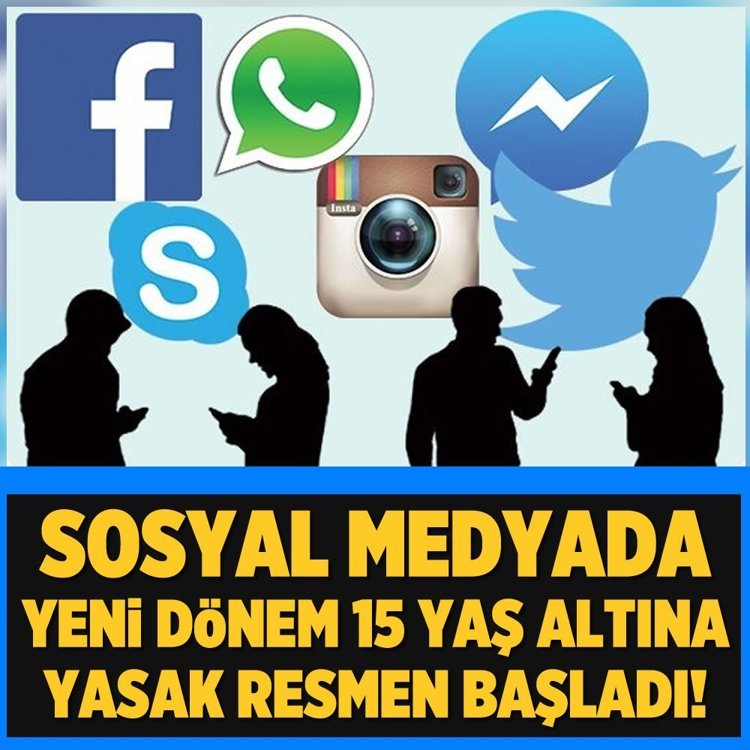 Sosyal medyada yeni dönem: 15 yaş altına yasak resmen başladı!