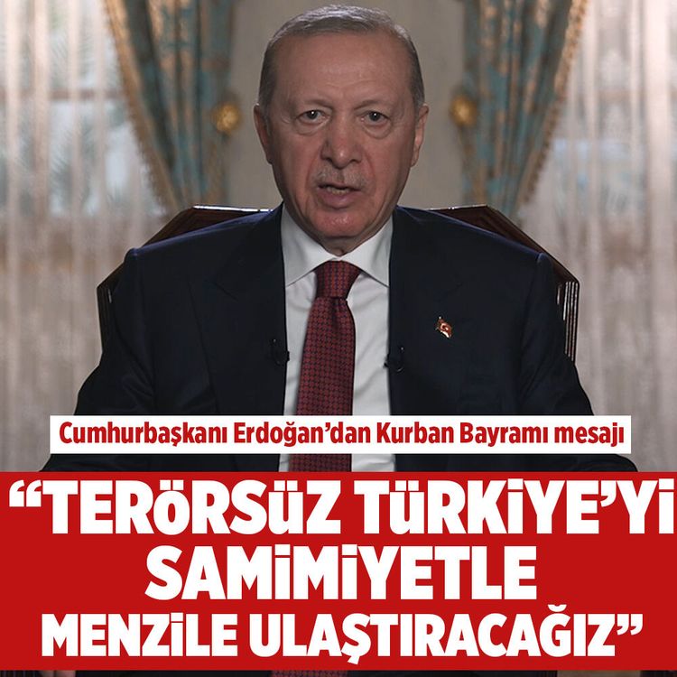 Cumhurbaşkanı Erdoğan’dan Kurban Bayramı mesajı