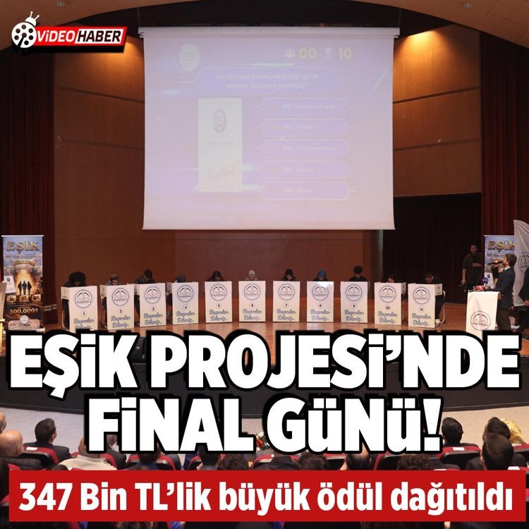 EŞİK Projesi’nde final günü! 347 bin TL’lik büyük ödül dağıtıldı