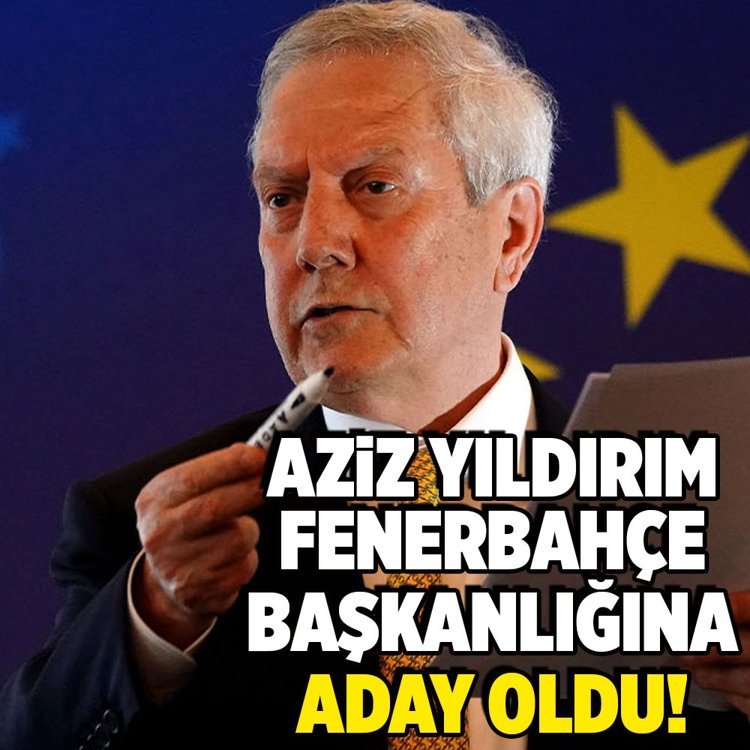 Aziz Yıldırım, Fenerbahçe başkanlığına aday olduğunu açıkladı