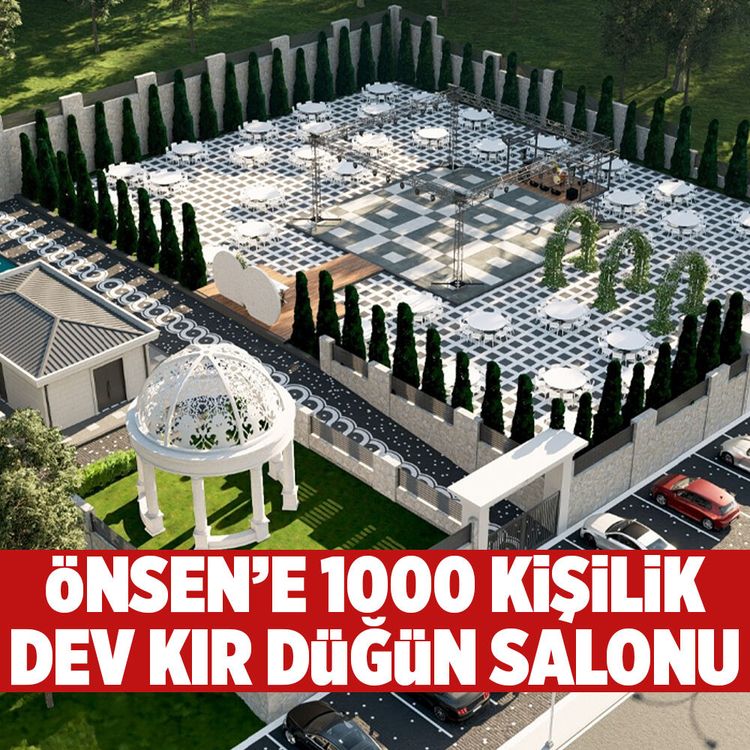 Önsen’e 1000 kişilik dev Kır Düğün Salonu