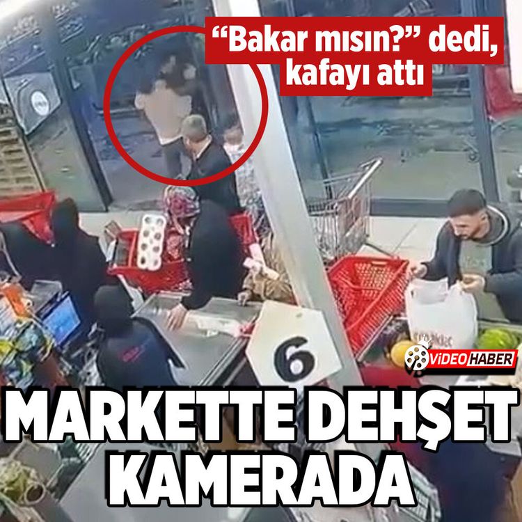 "Bir bakar mısın" diyerek çağırıp kafa attı: O anlar kameraya yansıdı