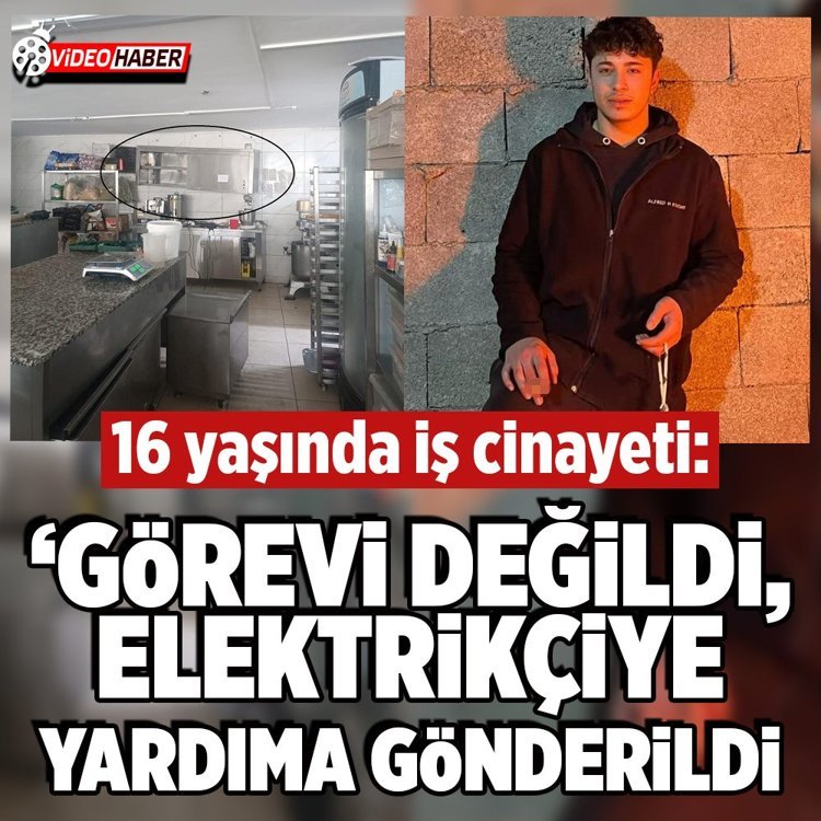 Hatay'da 16 yaşında iş cinayeti! ‘Görevi değildi, elektrikçiye yardıma gönderildi