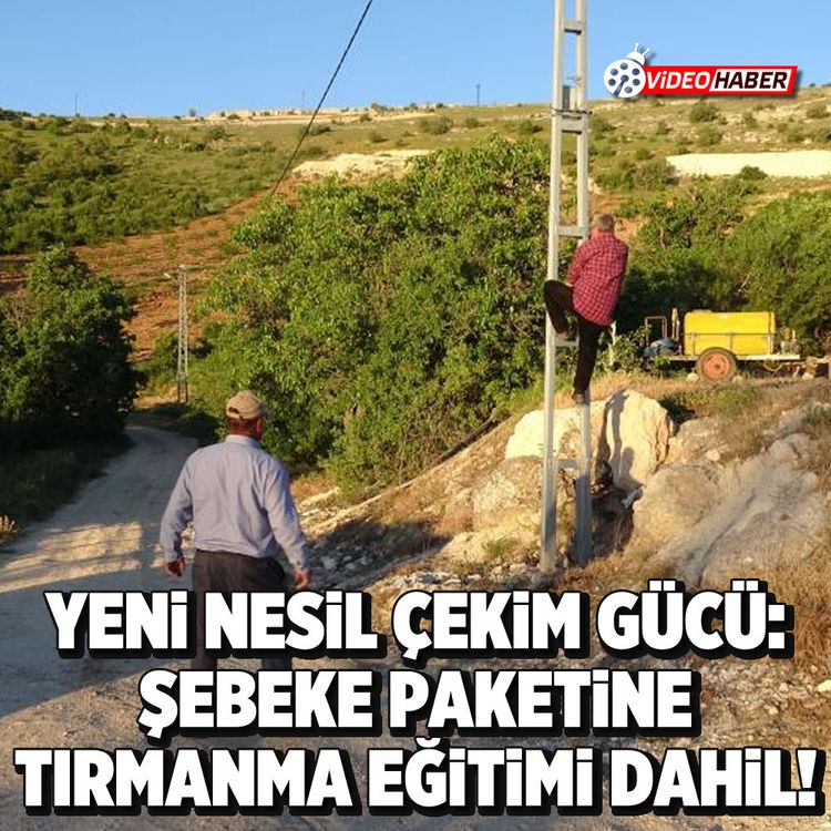 Yeni nesil çekim gücü: Şebeke paketine tırmanma eğitimi dahil!
