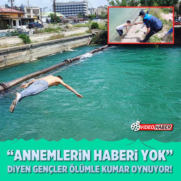 "Annemlerin haberi yok" Diyen gençler ölümle kumar oynuyor!