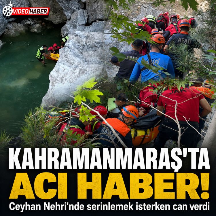 Kahramanmaraş'ta acı olay: Serinlemek isterken can verdi
