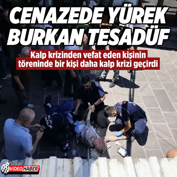 Cenaze töreninde büyük üzüntü: Eski mesai arkadaşı kalp krizi geçirdi
