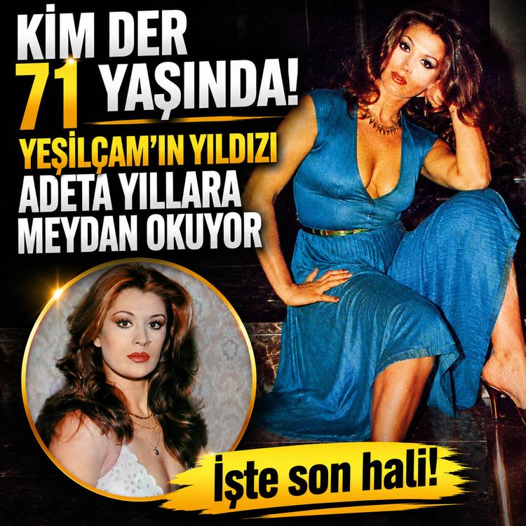 71 yaşındaki Gülşen Bubikoğlu’ndan yıllara meydan okuyan poz