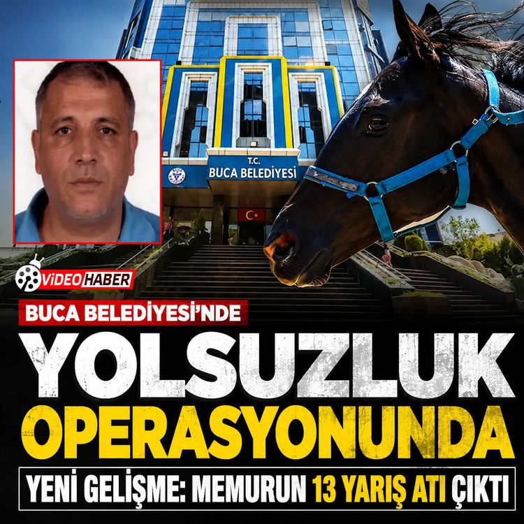 Buca Belediyesi operasyonunda dudak uçuklatan detaylar: Bir memurun tam 13 yarış atı çıktı!