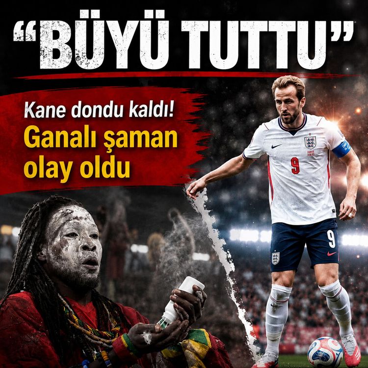 Hary Kane'e yapılan büyü sosyal medyada olay oldu: Büyü tuttu