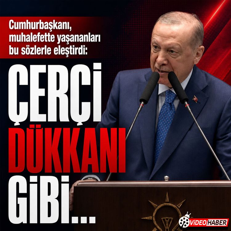 Cumhurbaşkanı, muhalefette yaşananları eleştirdi: "Çerçi dükkanı gibi..."