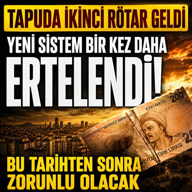 Güvenli Ödeme Sistemi 'GÖS' ertelendi mi? Taşınmaz satışında yeni karar!
