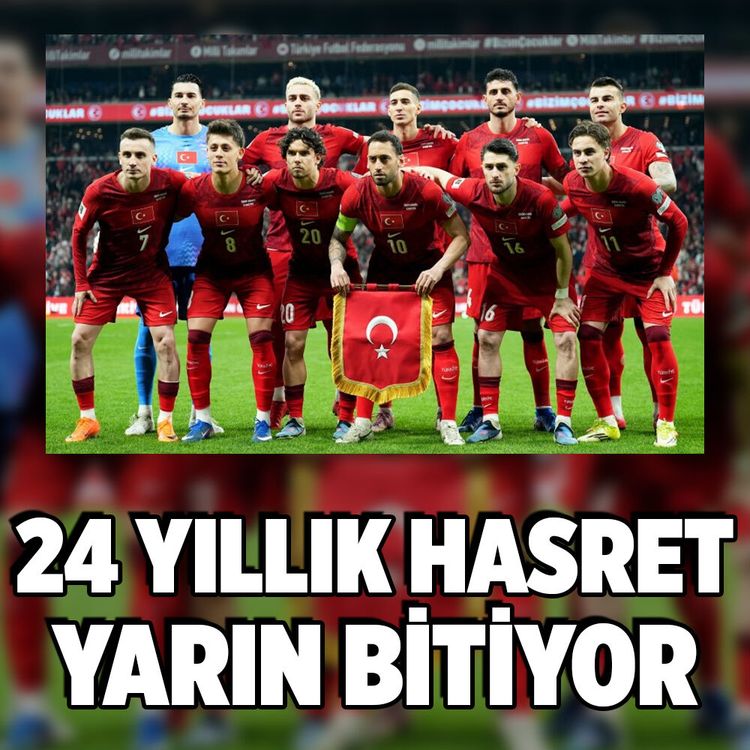 24 yıllık hasret bitiyor: Türkiye Dünya Kupası’nda sahneye çıkıyor