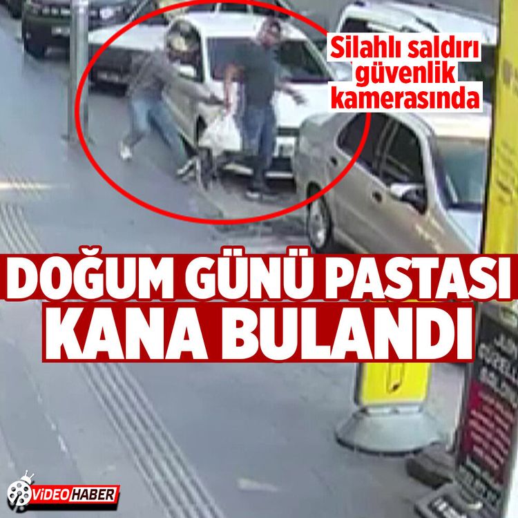 Antalya’da pastaneden doğum günü pastasıyla çıktı, kurşunların hedefi oldu