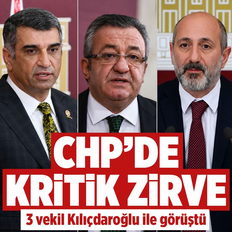 Kurultay çağrısı yapan CHP'li isimler bu kez Kılıçdaroğlu ile görüştü