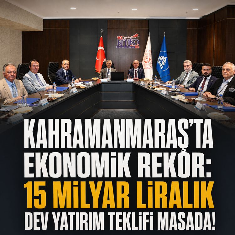 Kahramanmaraş'ta tarihi kalkınma hamlesi: 1650 istihdam