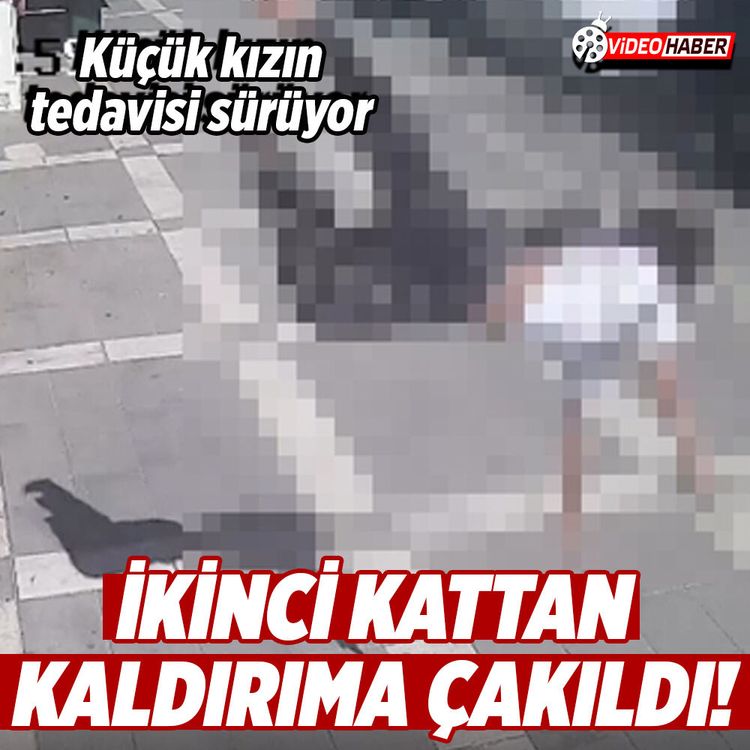 Güvercinlerle ilgilenirken balkondan düştü, o anlar kamerada